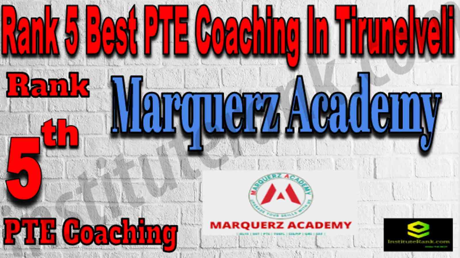 Rank 5 Best PTE Coaching In Tirunelveli