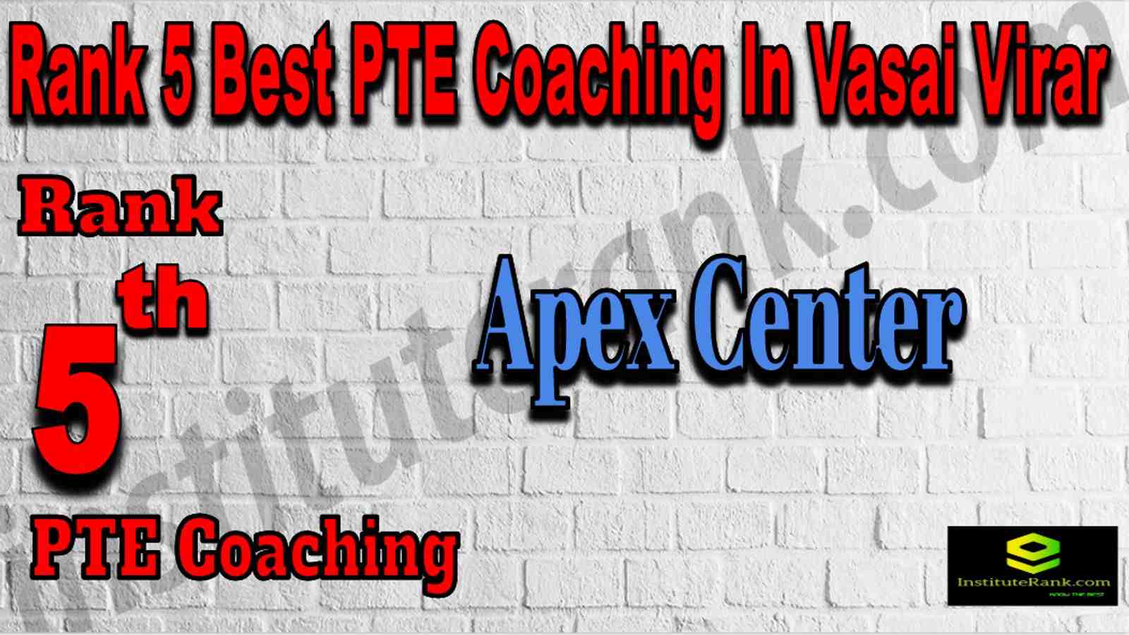 Rank 5 Best PTE Coaching In Vasai Vir