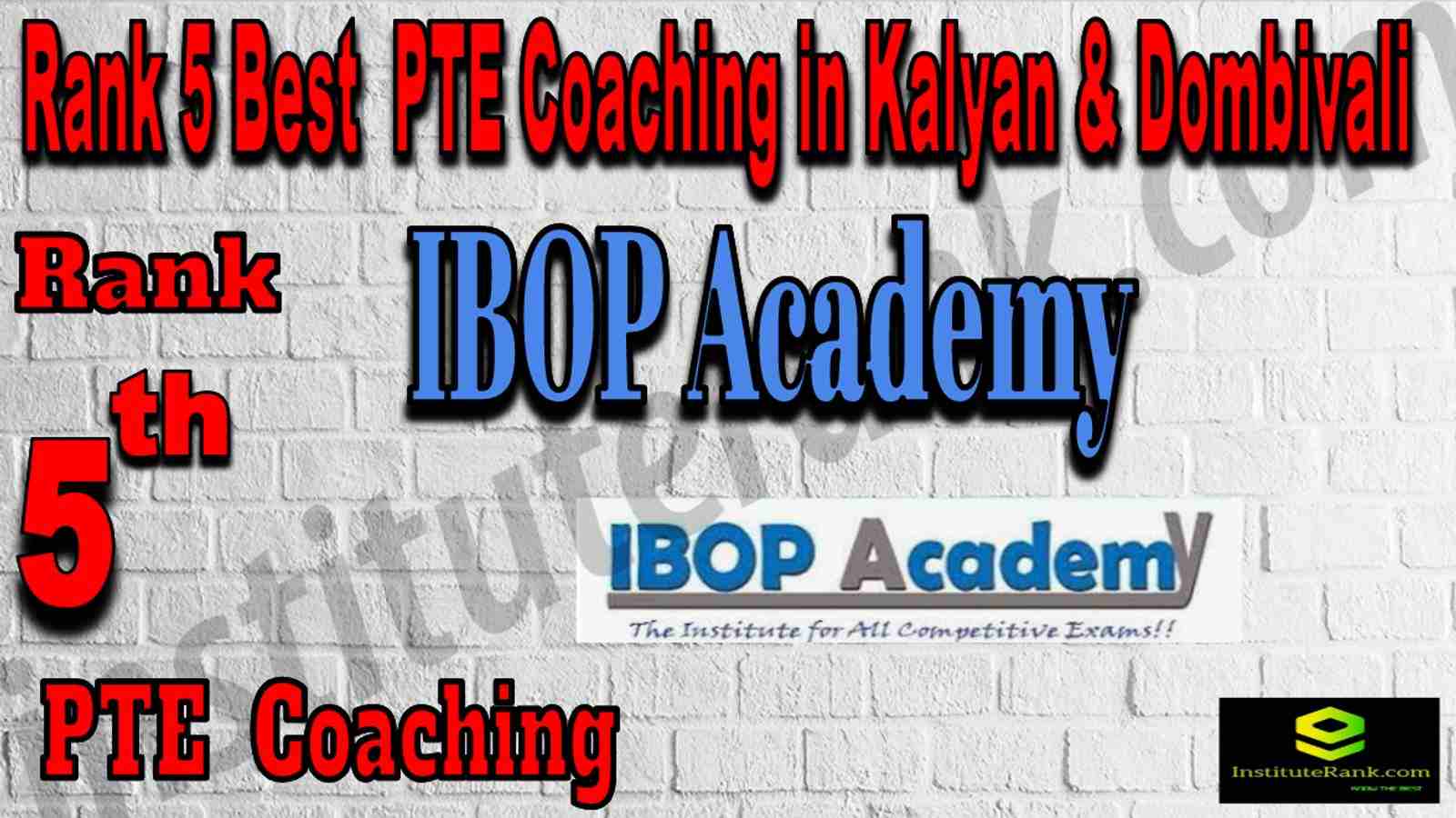 Rank 5 Best PTE Coaching in Kalyan & Dombivali