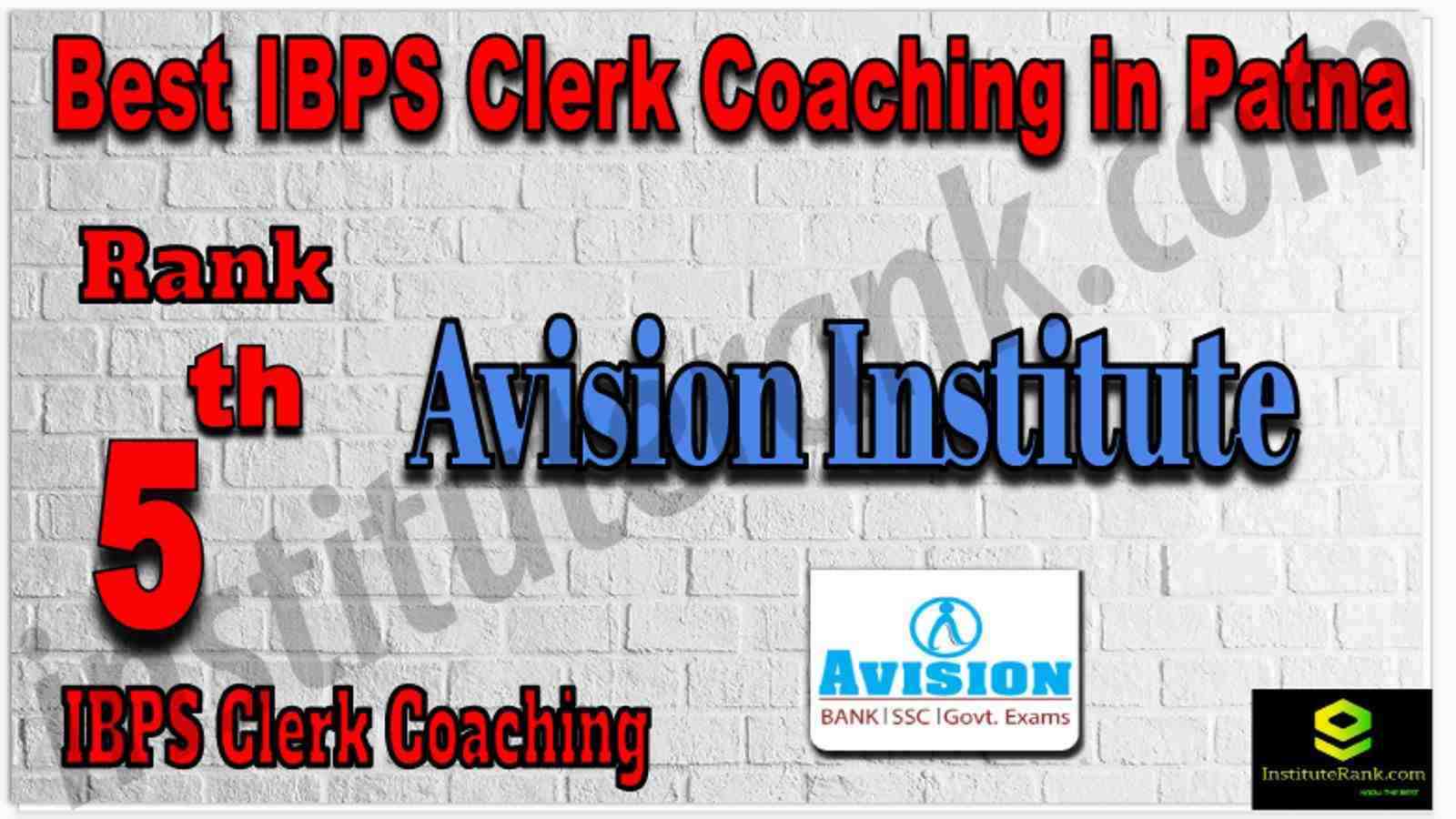 Rank 5th IBPS Clerk Coaching in Patna