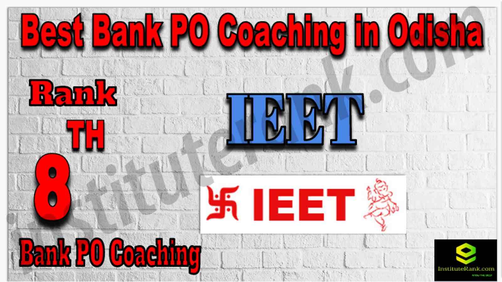 Rank 8 Best Bank PO Coaching in Coaching
