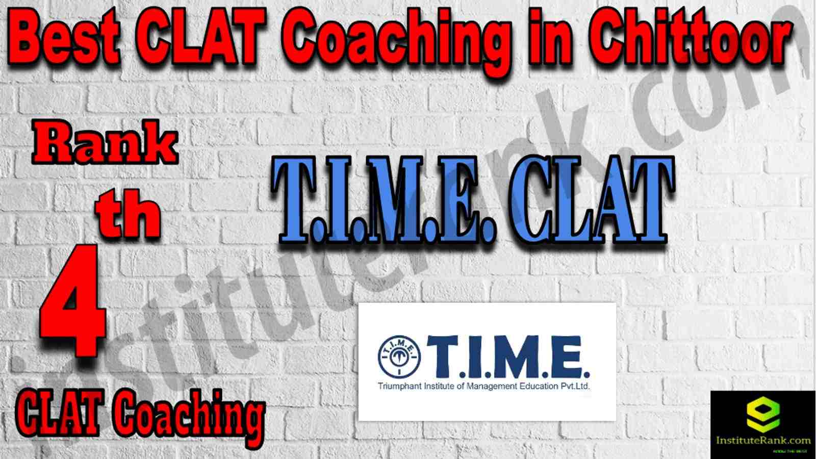 4th Best CLAT Coaching in Chittoor