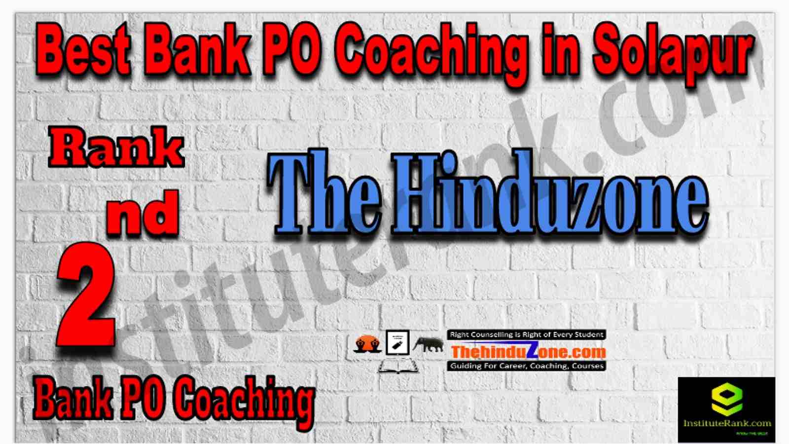 Rank 2 Best Bank PO Coaching in Solapur