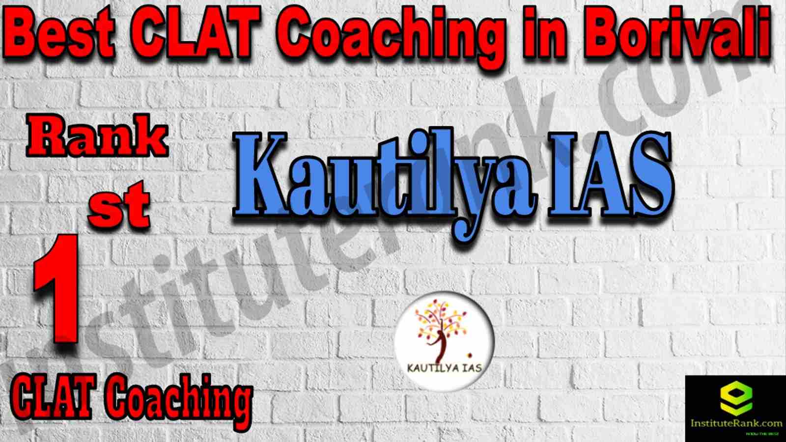 1st Best CLAT Coaching in Borivali