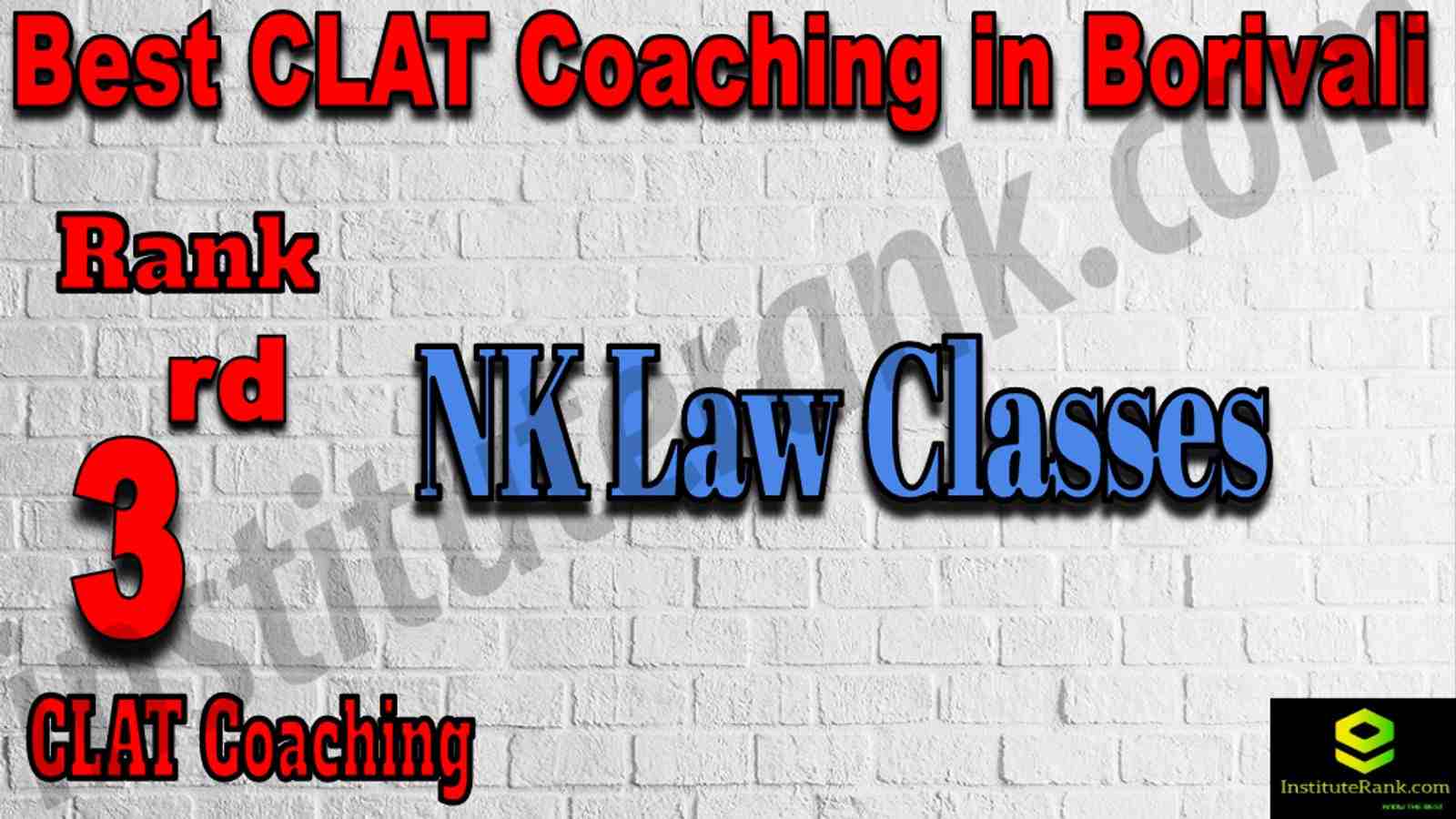 3rd Best CLAT Coaching in Borivali
