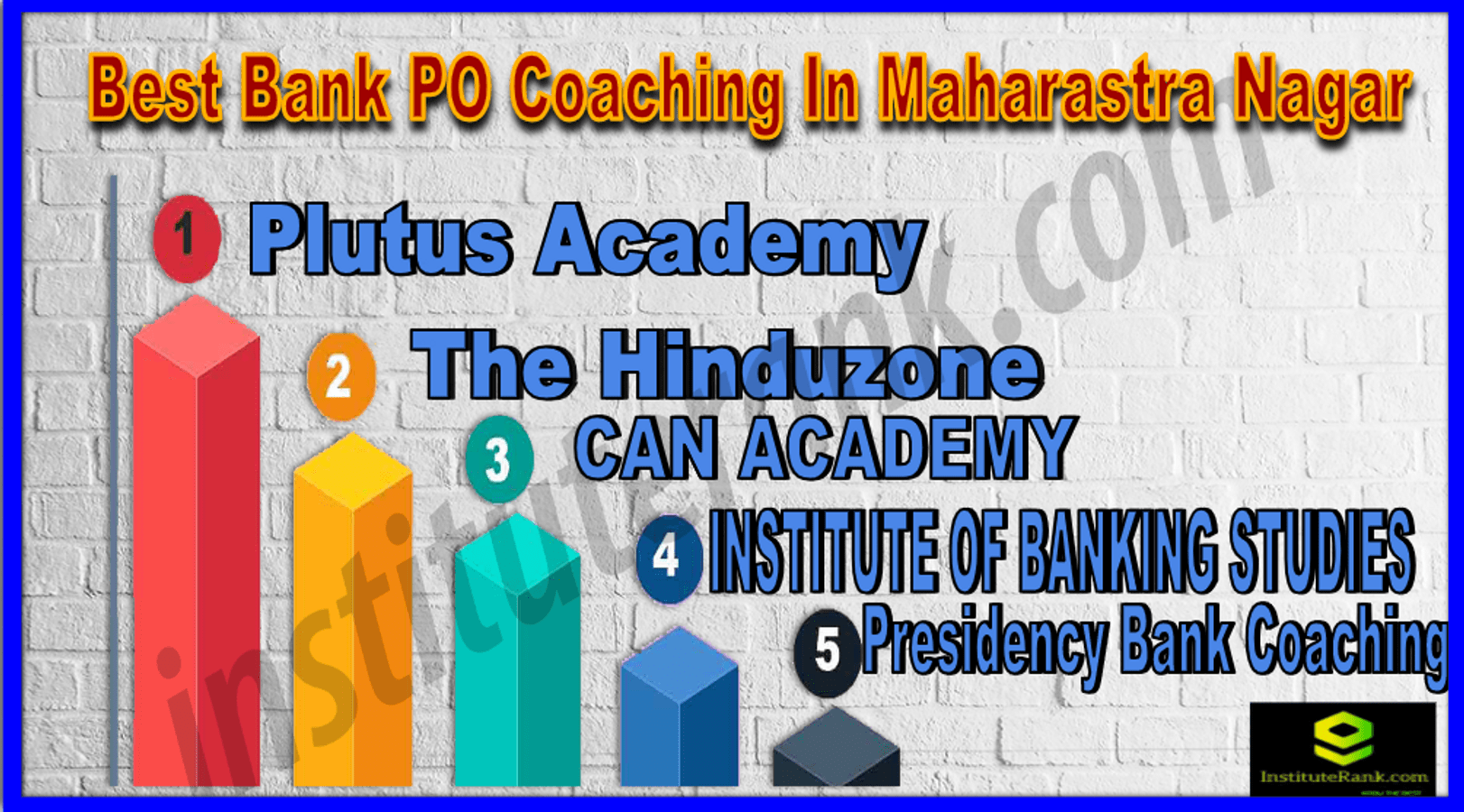 Best Bank PO Coaching In Maharastra Nagar