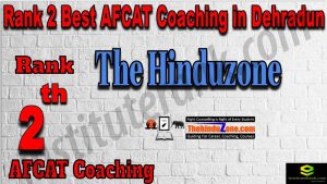 Rank 2 AFCAT Coaching in Dehradun
