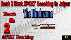 Rank 2. AFCAT Coaching in Jaipur