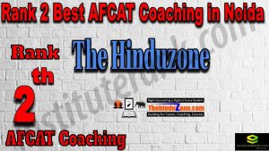Rank 2. AFCAT Coaching in Noida