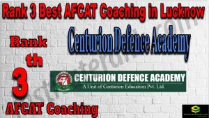 Rank 3 AFCAT Coaching in Lucknow