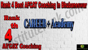 Rank 4 AFCAT Coaching in Bhubaneswar