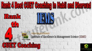 Rank 4 Best CUET Coaching in Hubli and Dharwad