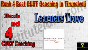 Rank 4 Best CUET Coaching in Tirunelveli