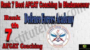 Rank 7 AFCAT Coaching in Bhubaneswar