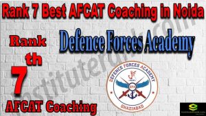 Rank 7. AFCAT Coaching in Noida