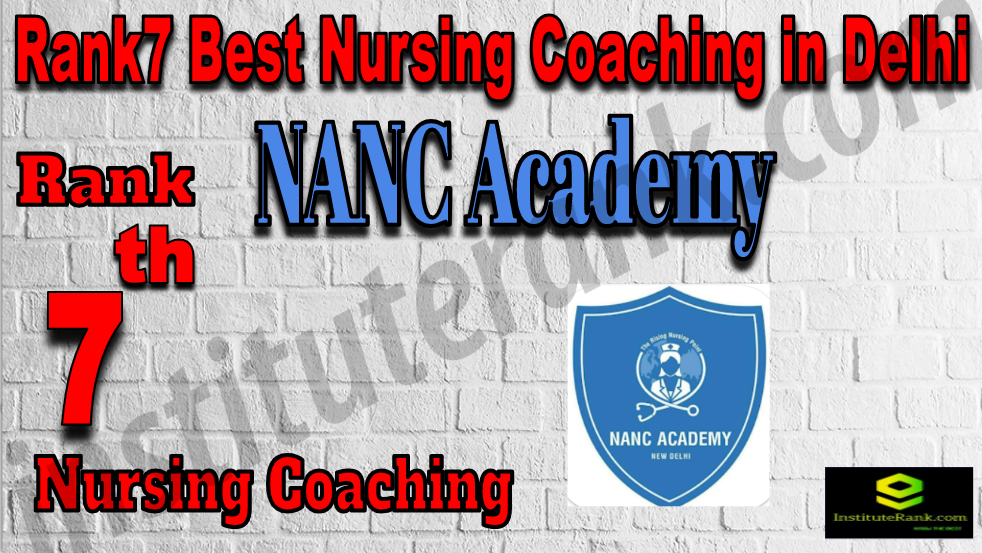 Rank7 Best Nursing Coaching In Delhi