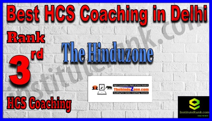 The Hinduzone Select the best HCS Coaching