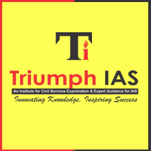 Triumph ias coaching in Delhi logo