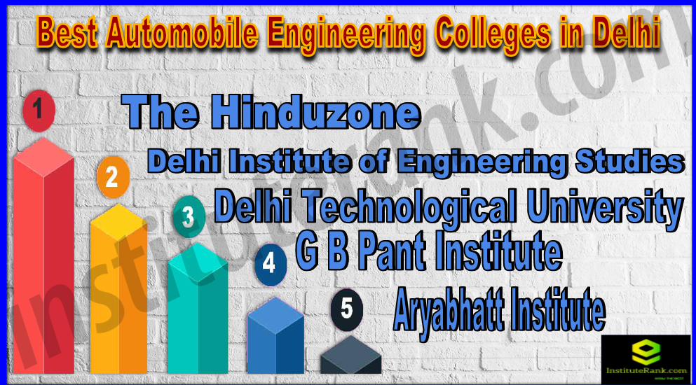 Best Automobile Engineering Colleges In Delhi