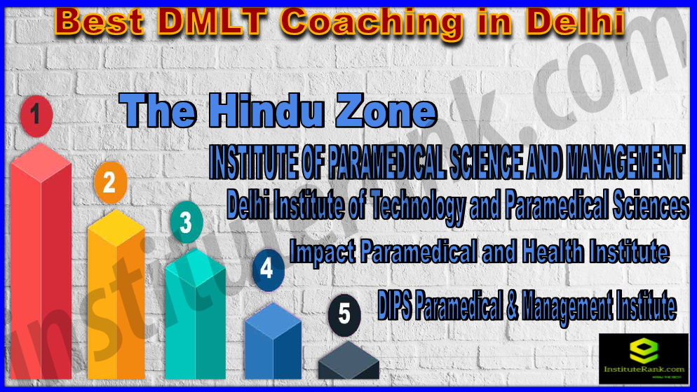 Best DMLT Coaching In Delhi