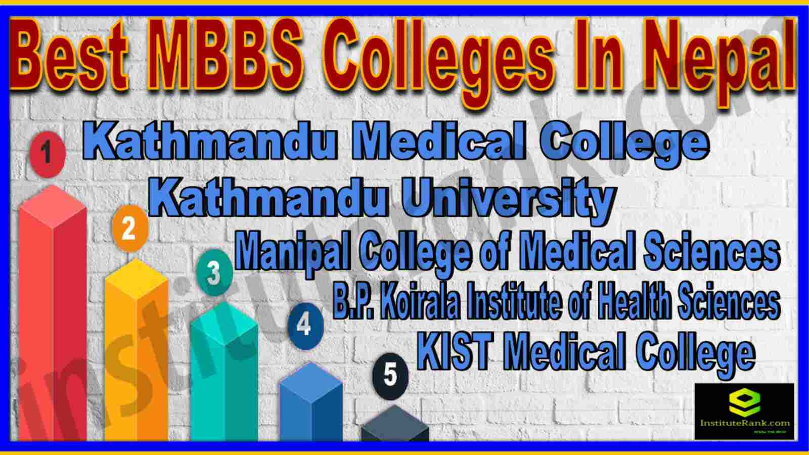 Best MBBS Colleges In Nepal