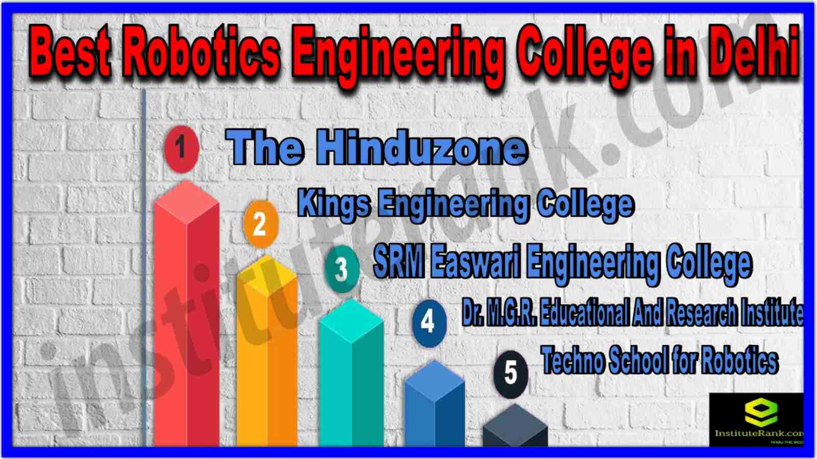 Best Robotics Engineering College in Delhi