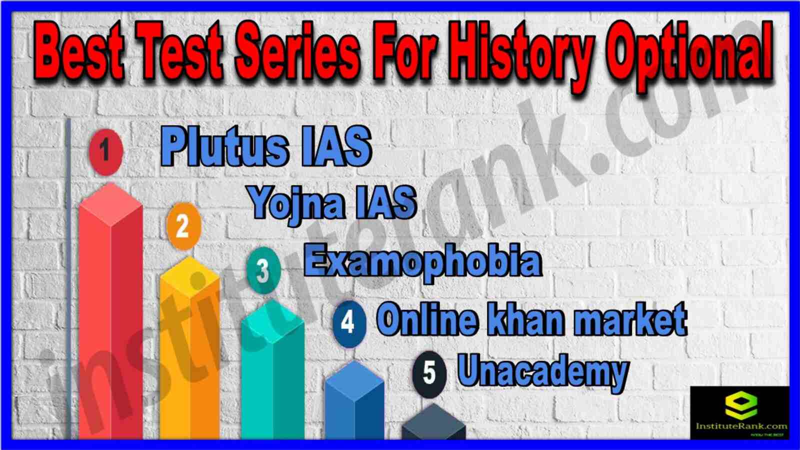 Best Test Series For History Optional in 2025
