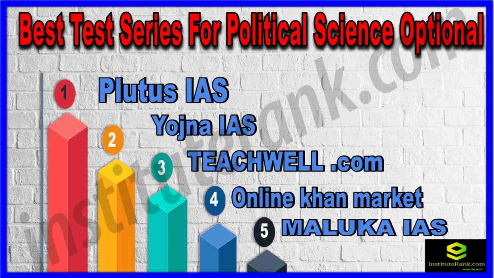 Best Test Series For Political Science Optional