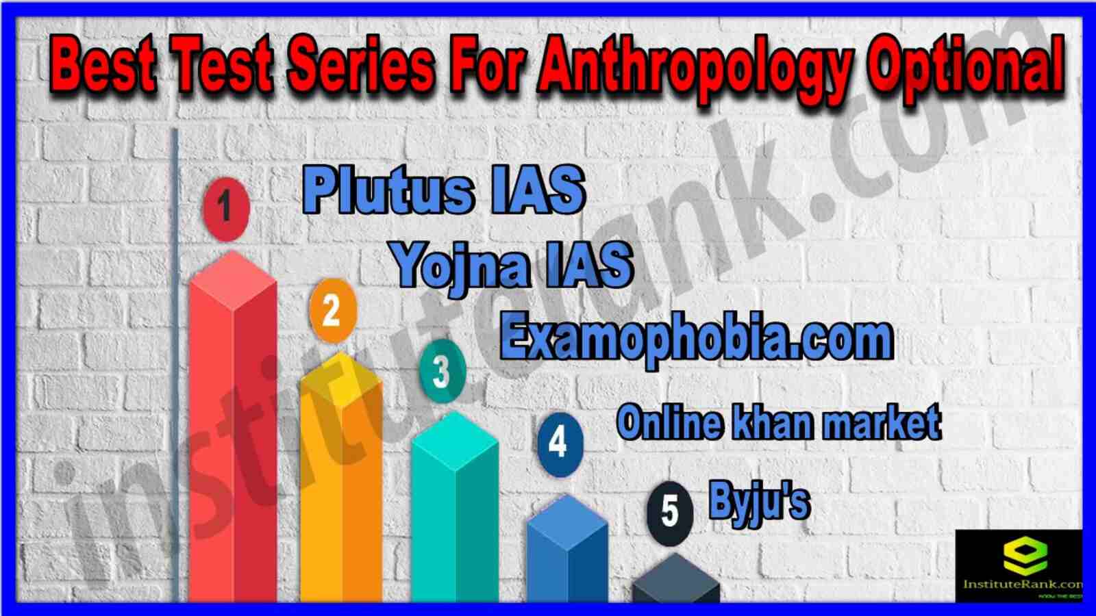 Best Test Series for Anthropology optional