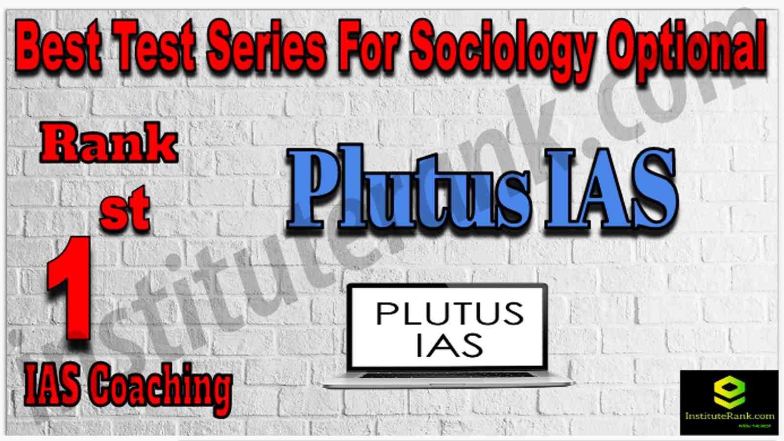 Rank 1 Best Test Series For Sociology Optional