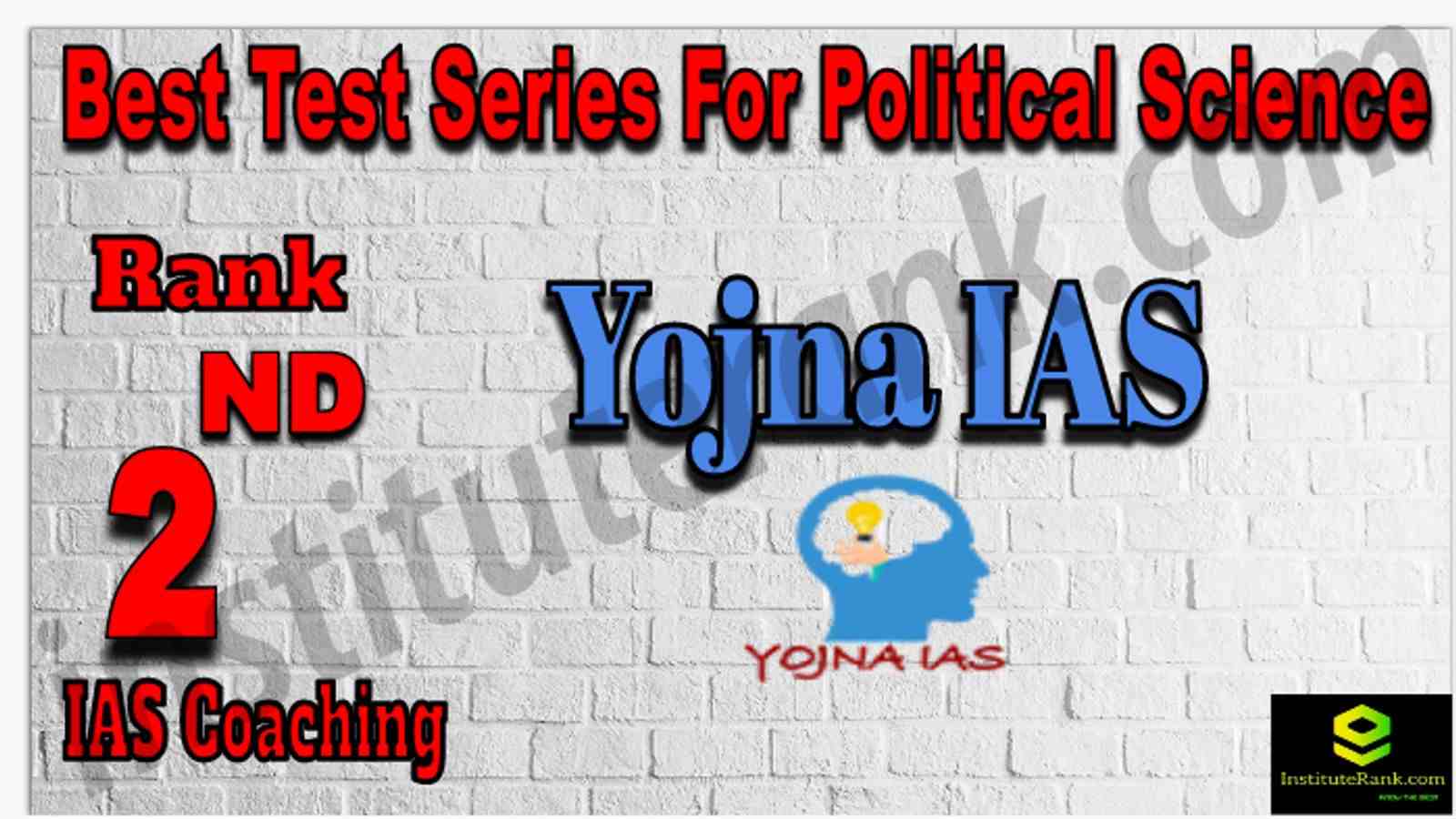 Rank 2 Best Test Series For Political Science