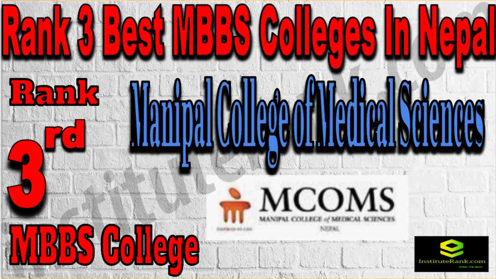 Rank 3 Best MBBS Colleges In Nepal