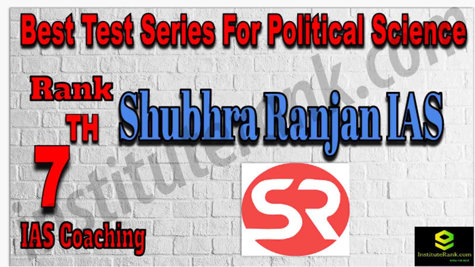 Rank 7 Best Test Series For Political Science Optional