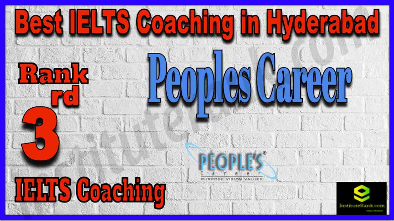 3rd Best IELTS Coaching in Hyderabad 2022