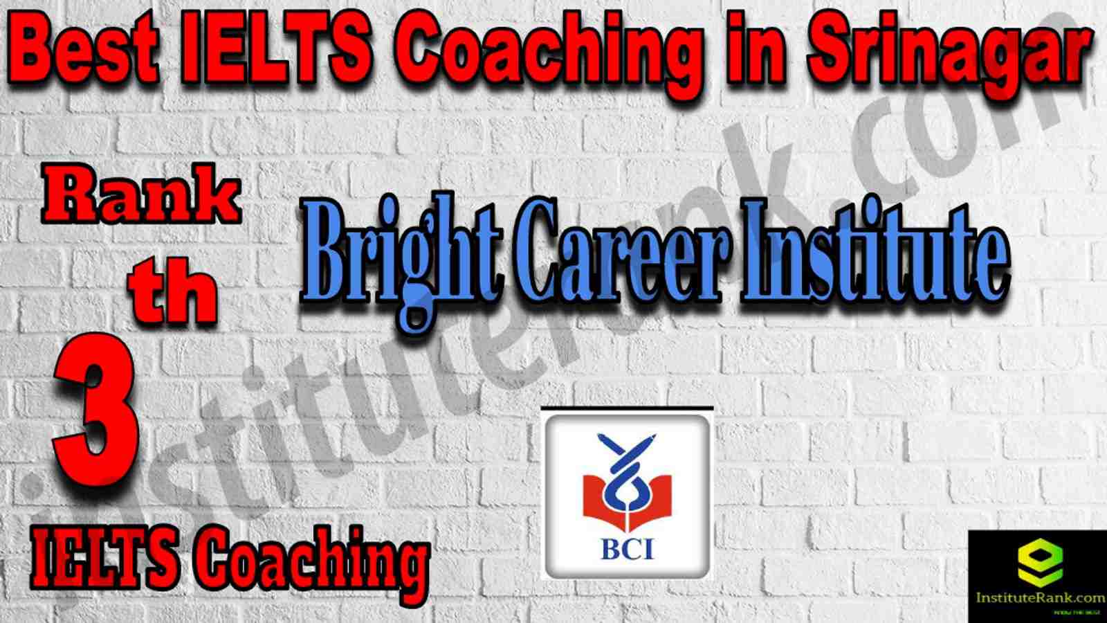 3rd Best IELTS Coaching in Srinagar