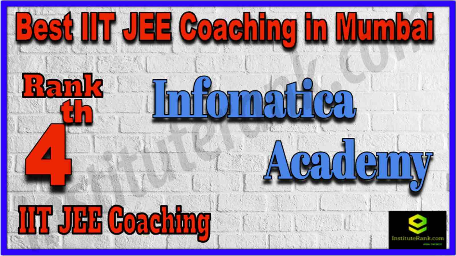 4th Best IIT JEE Coaching in Mumbai 
