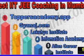 Best IIT JEE Coaching in Mumbai 2022
