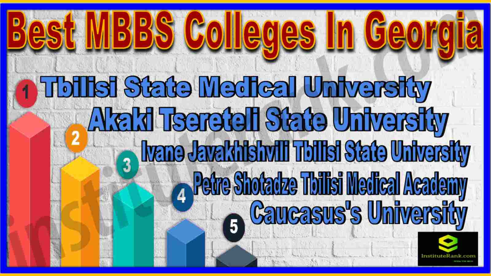 Best MBBS College in Georgia