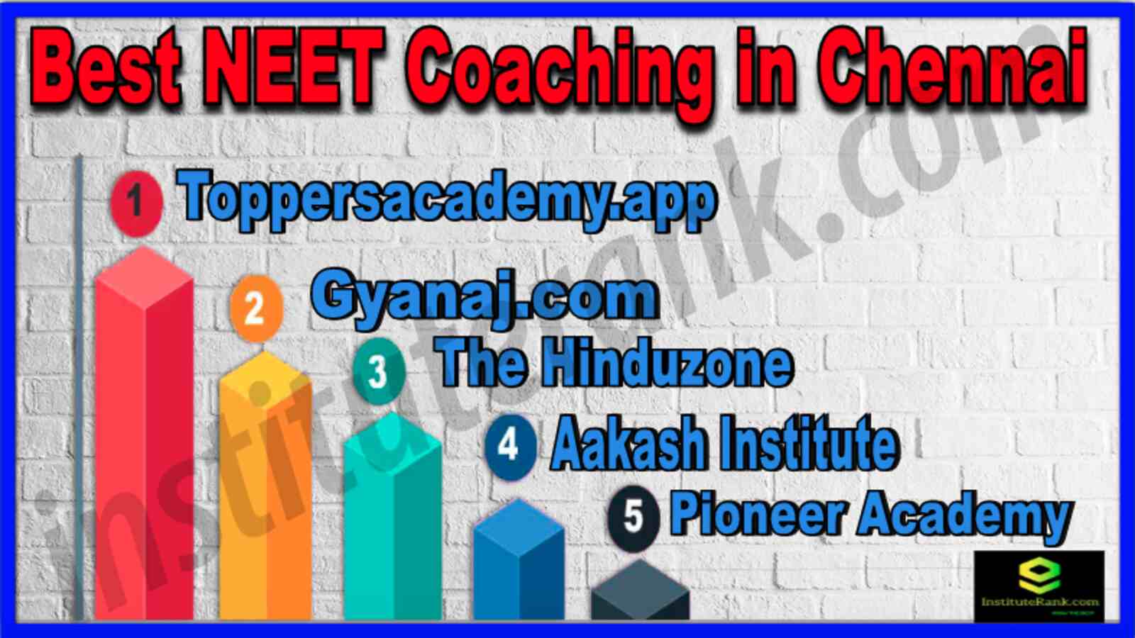 Best 10 NEET Coaching in Chennai