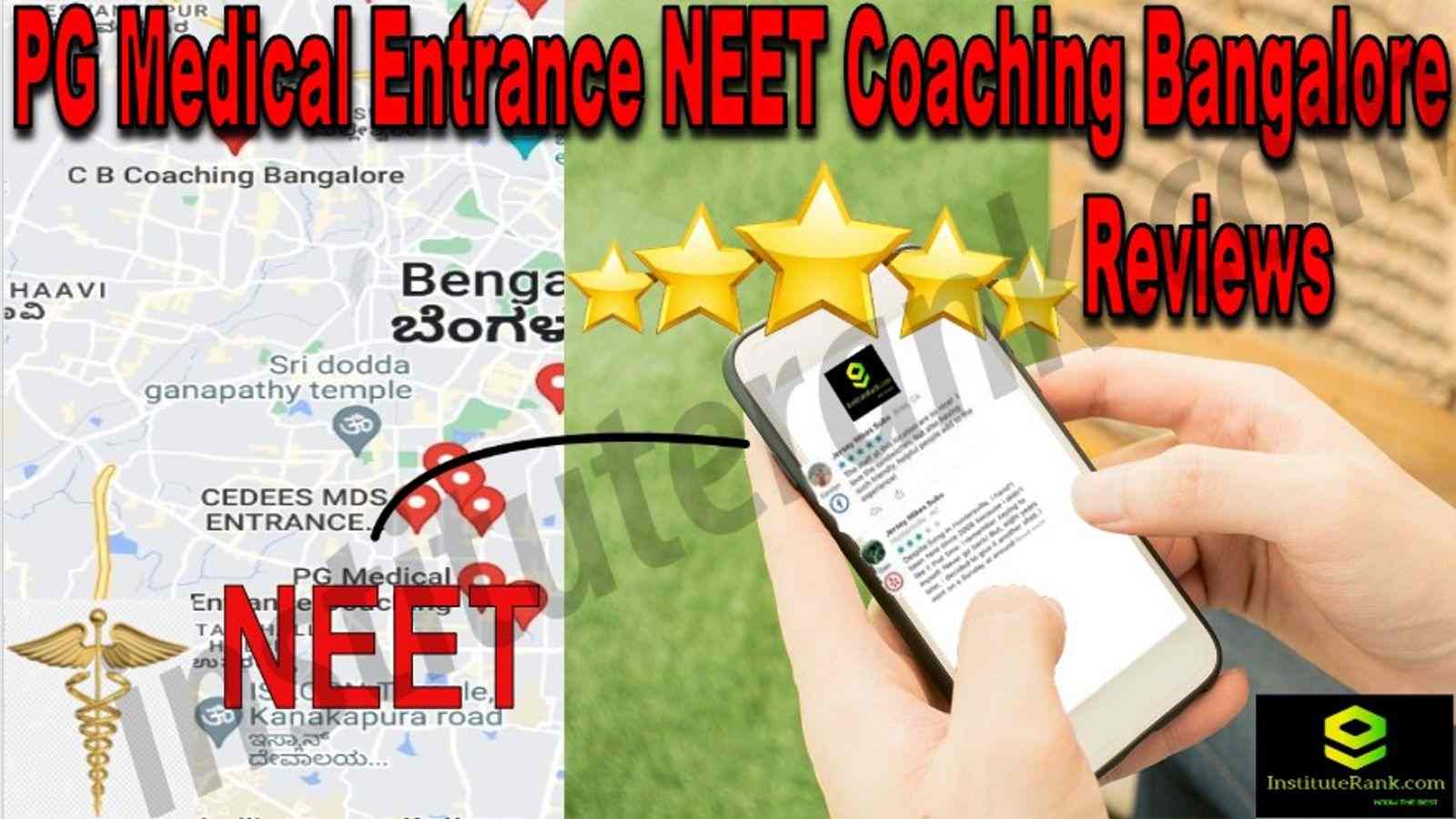 PG Medical Entrance NEET Coaching Bangalore Reviews