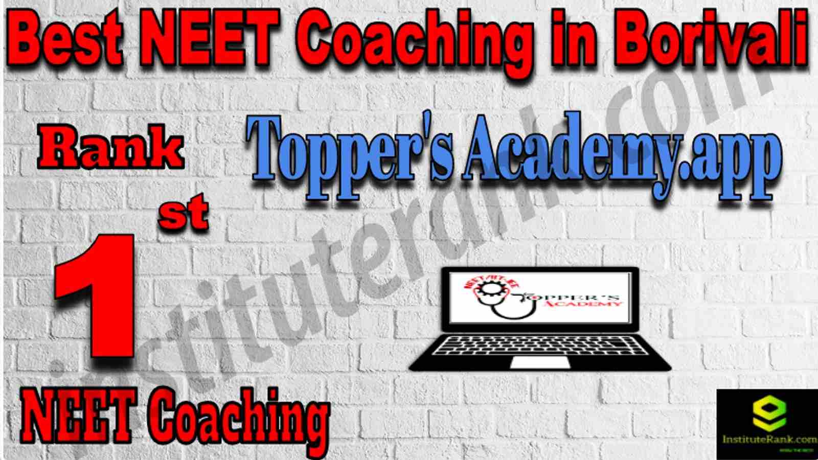 Rank 1 Best NEET Coaching in Borivali