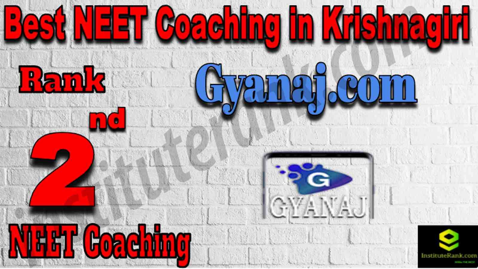 Rank 2 Best NEET Coaching in Krishnagiri
