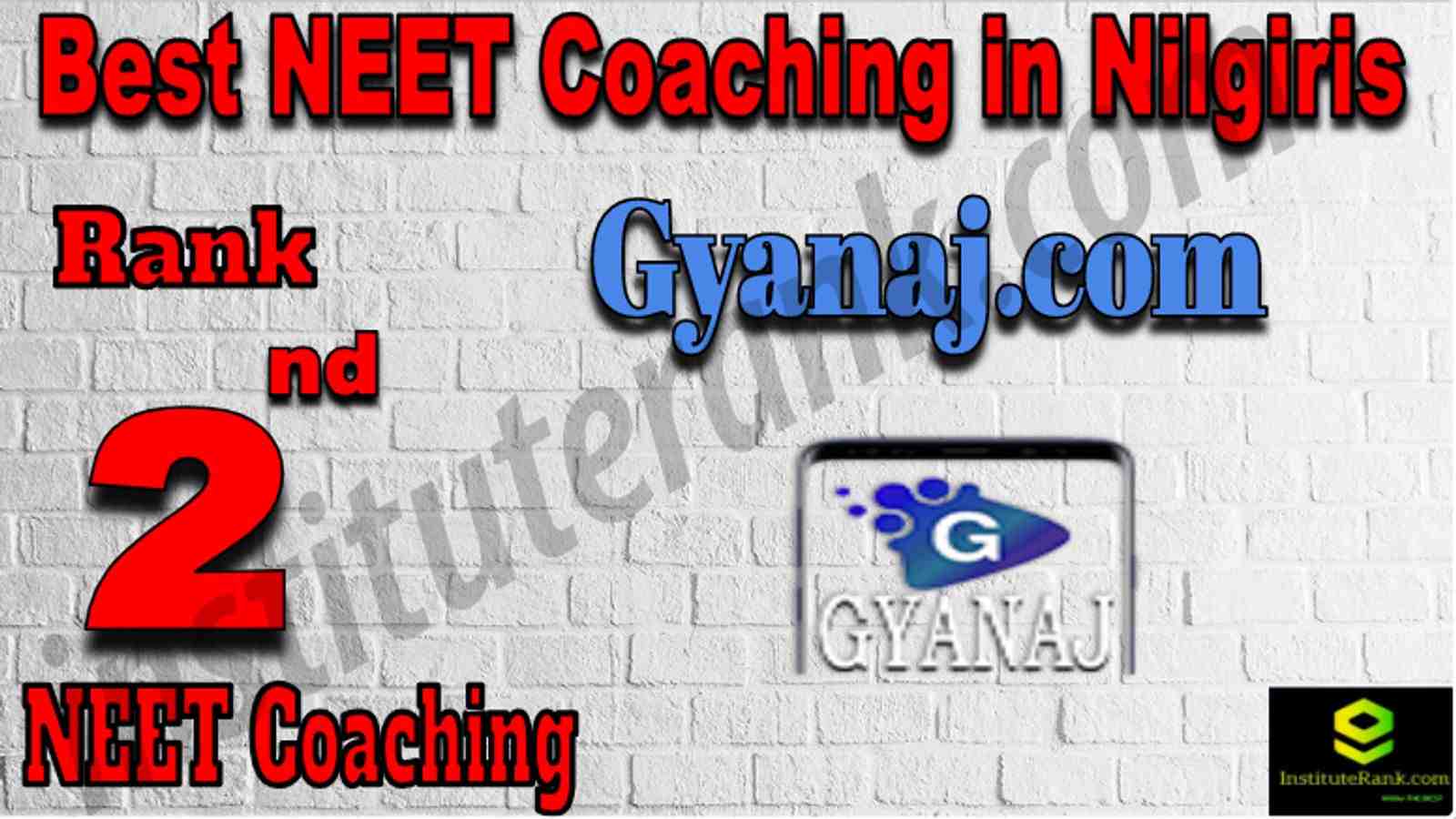 Rank 2 Best NEET Coaching in Nilgiris
