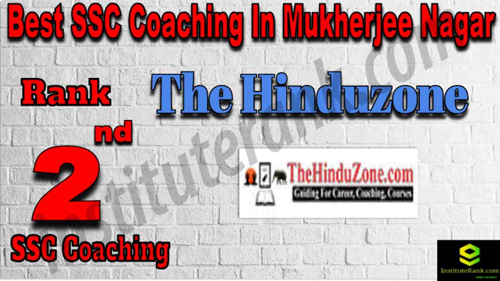 Rank 2 Best SSC Coaching in Mukherjee Nagar