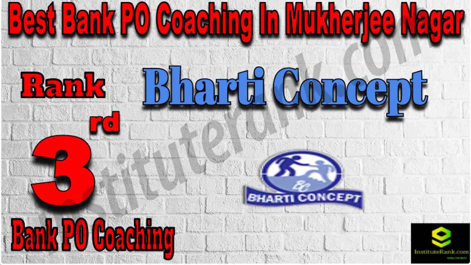 Rank 3 Best Bank PO Coaching in Mukherjee Nagar