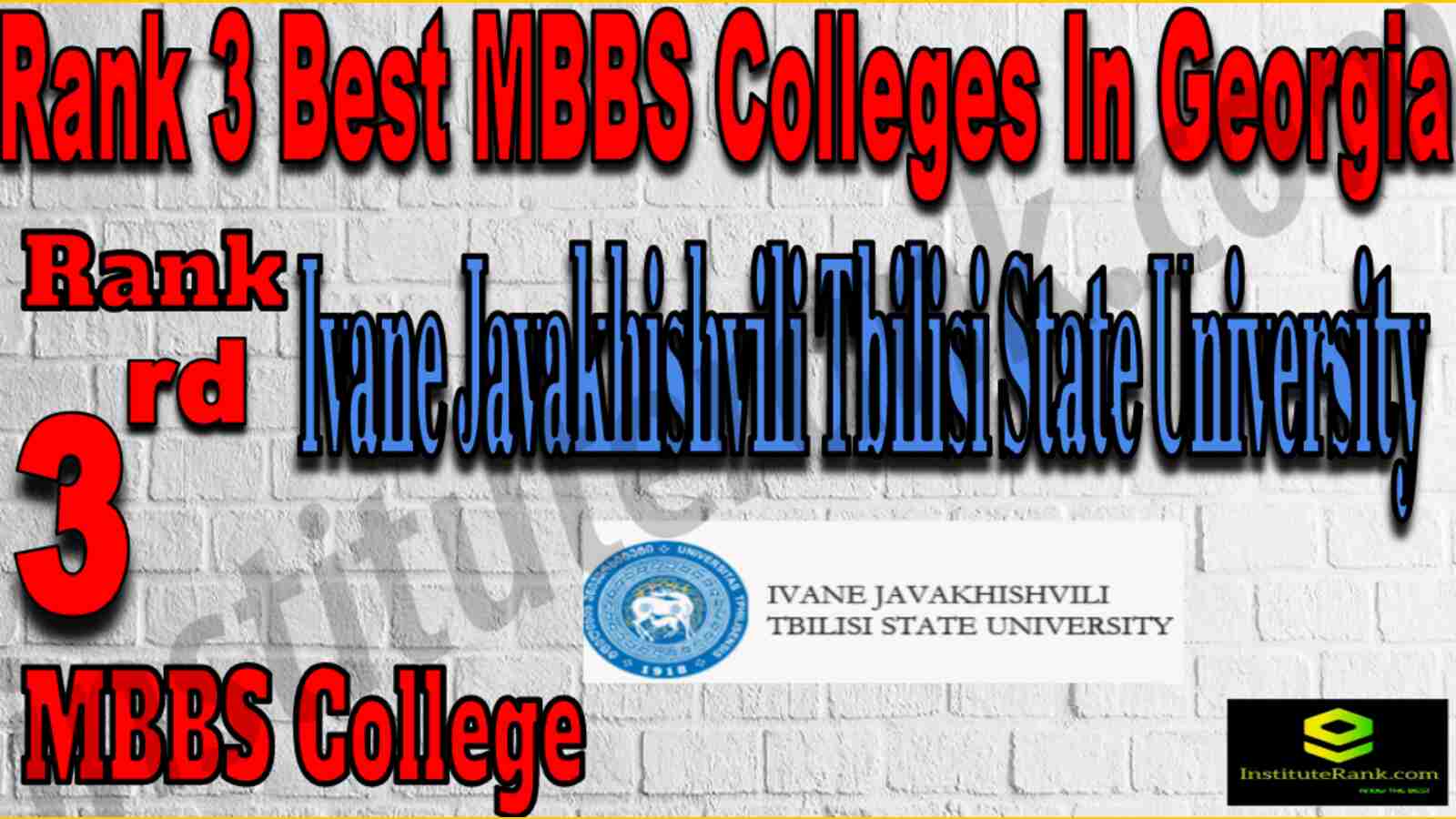 Rank 3 Best MBBS College in Georgia