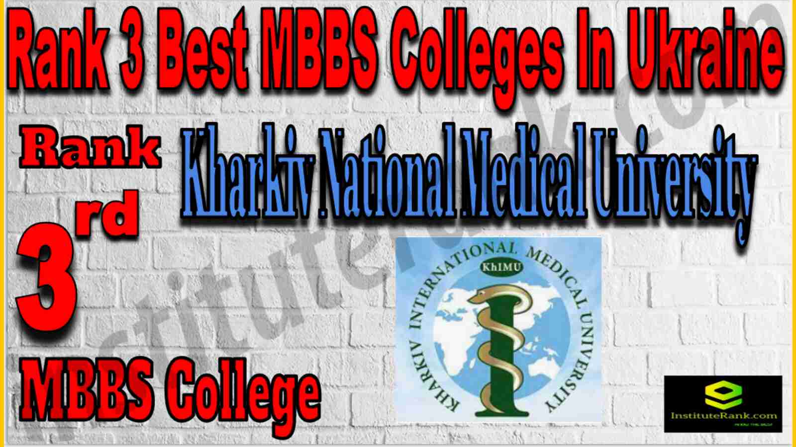 Rank 3 Best MBBS College in Ukraine