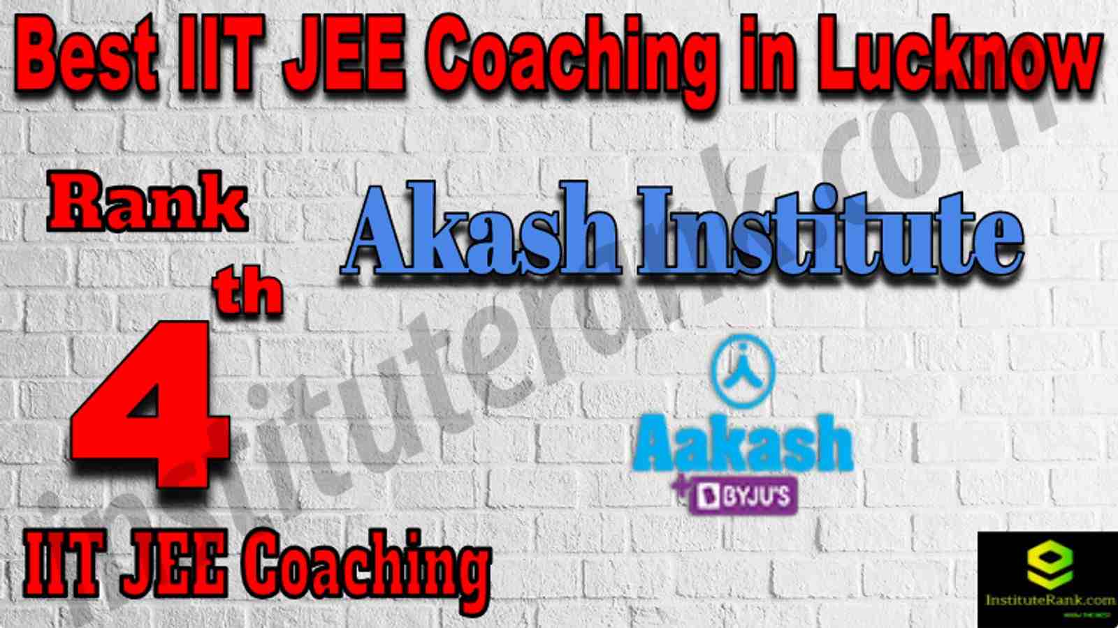 Rank 4 Best IIT JEE Coaching in Lucknow