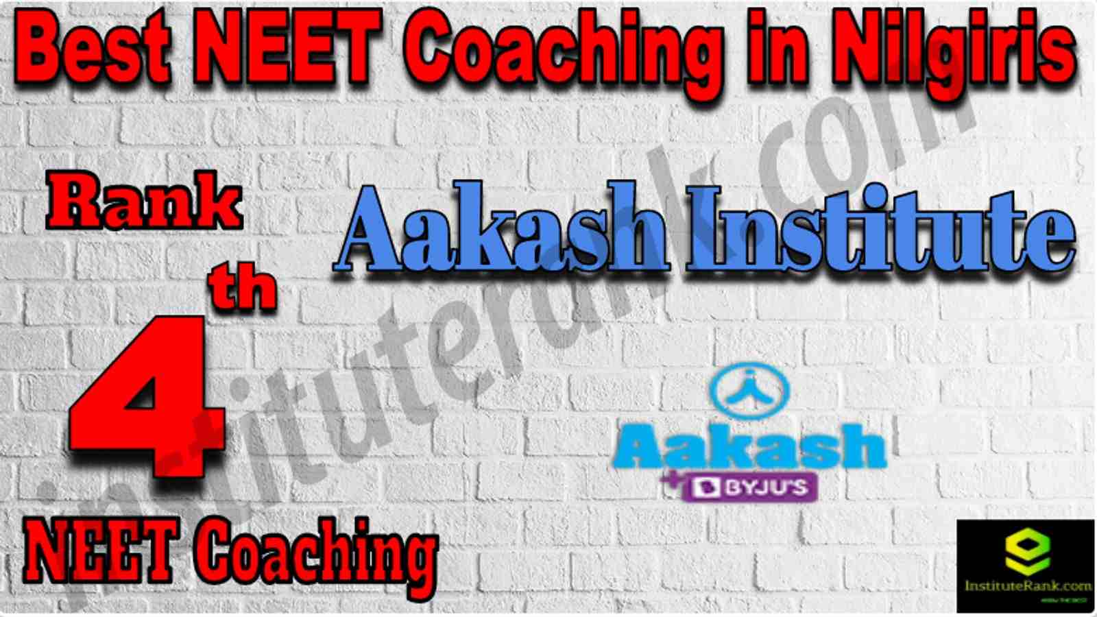 Rank 4 Best NEET Coaching in Nilgiris