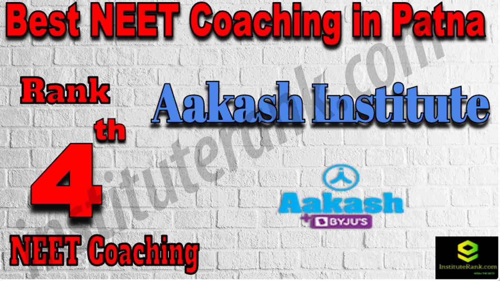 Rank 4 Best NEET Coaching in Patna